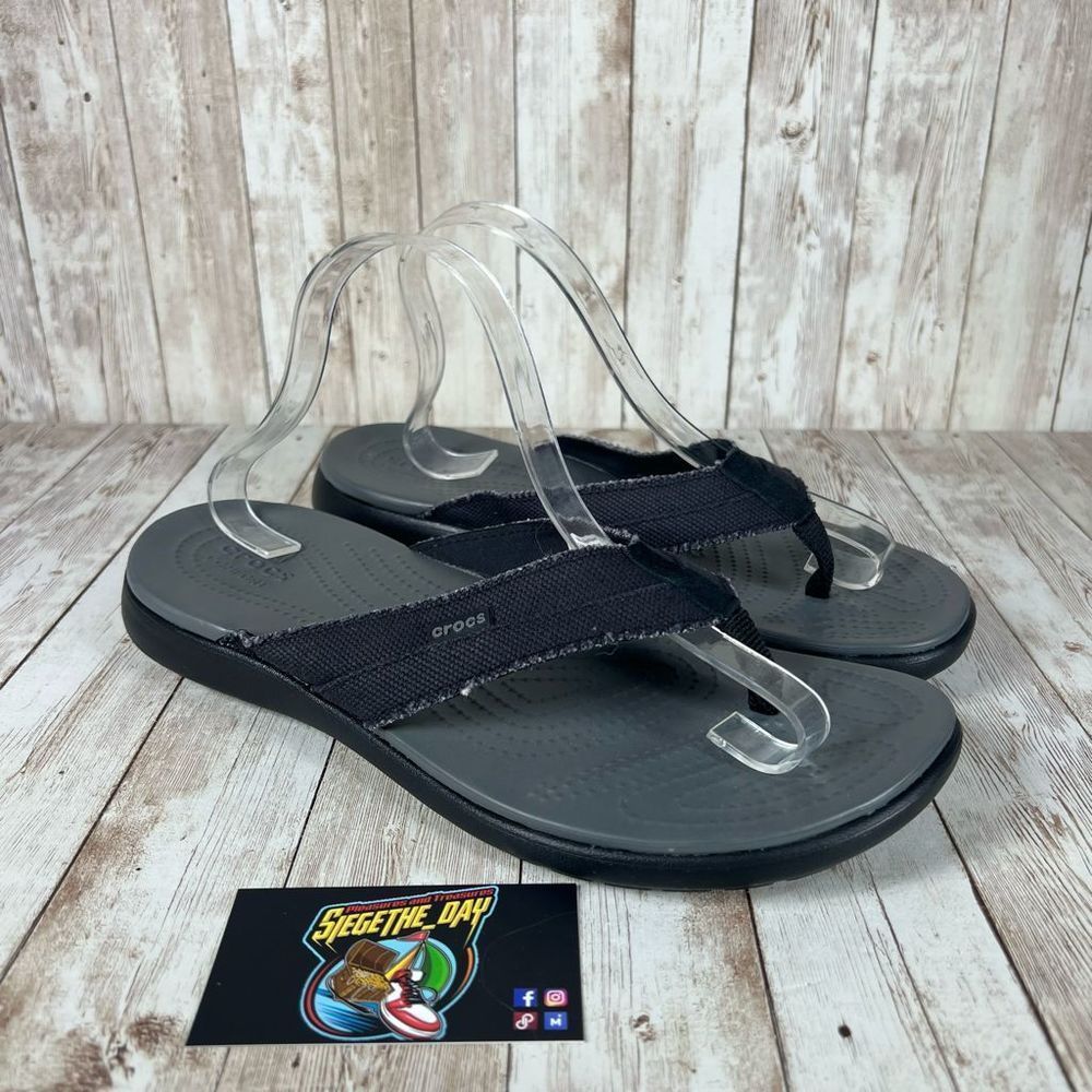 Crocs flip flops - Mens 10